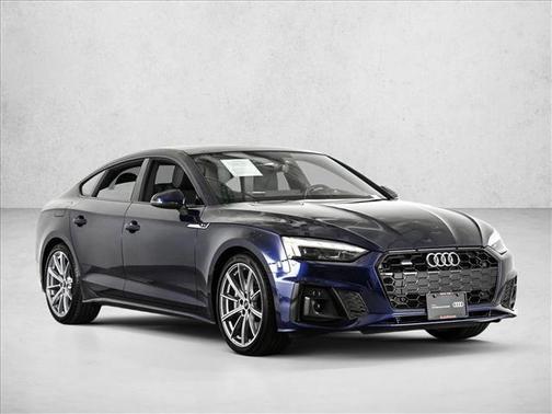 Navarra Blue Metallic 2025 Audi A5 Sportback S line Premium