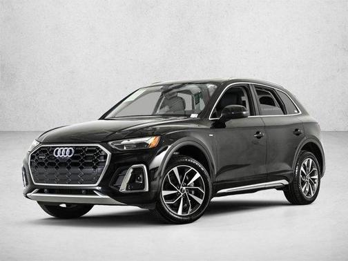 Mythos Black Metallic 2023 Audi Q5 45 S line Premium Plus