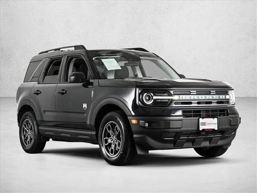 Alto Blue Metallic Tinted Clearcoat 2023 Ford Bronco Sport Big Bend