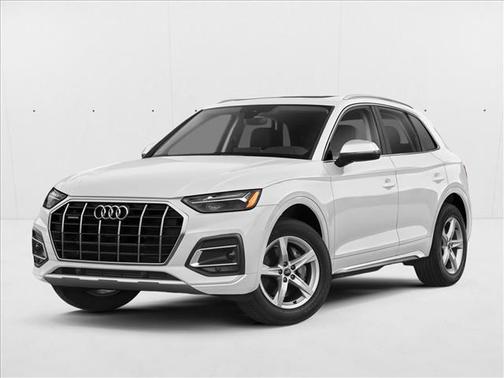 Glacier White Metallic 2024 Audi Q5 45 S line quattro Premium