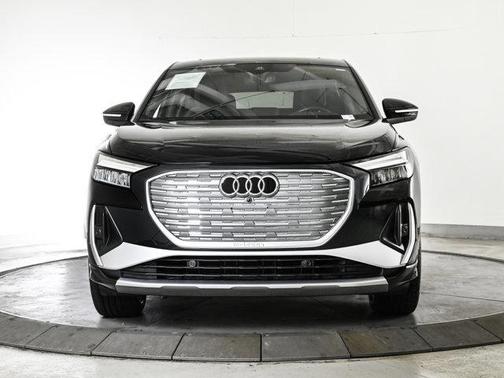 Mythos Black Metallic 2023 Audi Q4 e-tron 50 Premium Plus