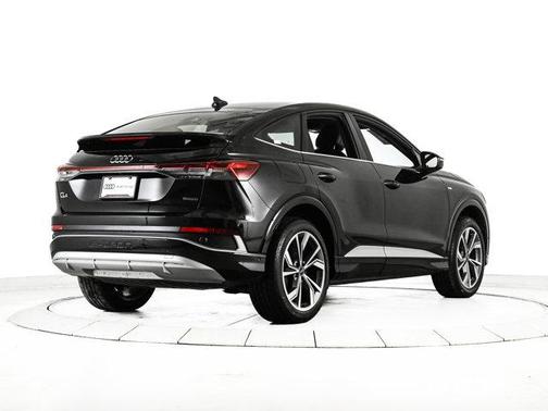 Mythos Black Metallic 2023 Audi Q4 e-tron 50 Premium Plus