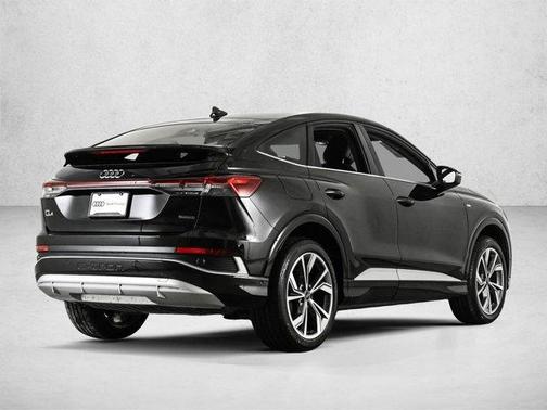 Mythos Black Metallic 2023 Audi Q4 e-tron 50 Premium Plus