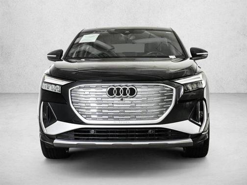 Mythos Black Metallic 2023 Audi Q4 e-tron 50 Premium Plus