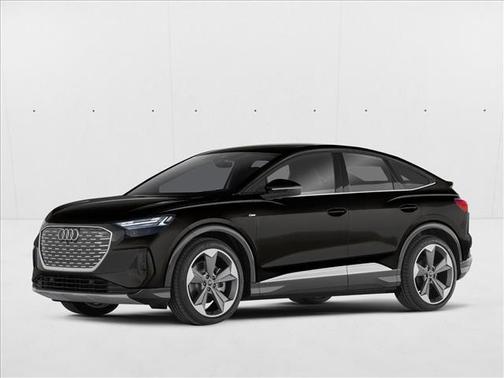 Mythos Black Metallic 2023 Audi Q4 e-tron 50 Premium Plus