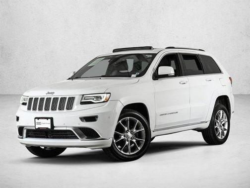 Bright White Clearcoat 2016 Jeep Grand Cherokee Summit