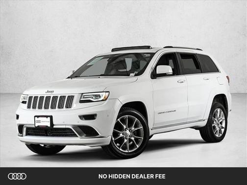 Bright White Clearcoat 2016 Jeep Grand Cherokee Summit