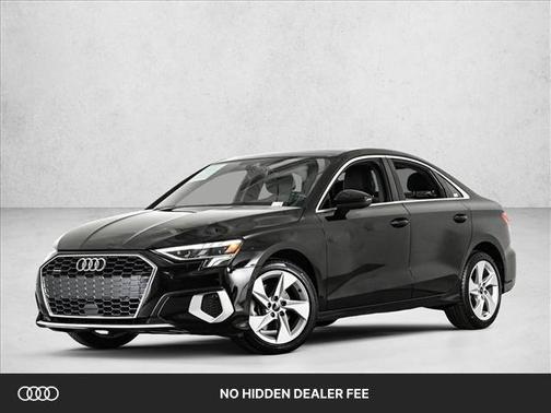 Mythos Black Metallic 2023 Audi A3 Premium Plus