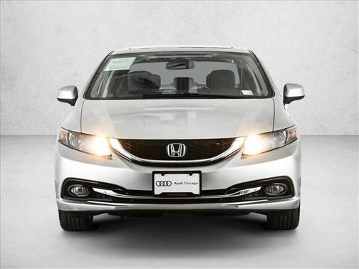 Alabaster Silver Metallic 2013 Honda Civic EX-L