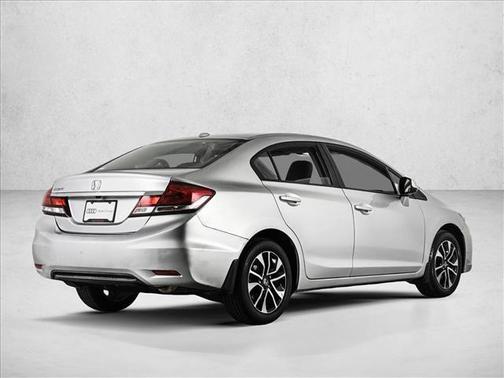 Alabaster Silver Metallic 2013 Honda Civic EX-L