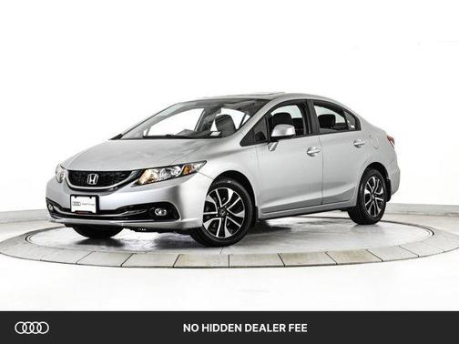 Alabaster Silver Metallic 2013 Honda Civic EX-L