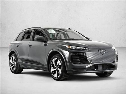 Magnet Gray 2025 Audi Q6 e-tron Premium