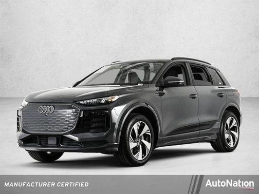 Magnet Gray 2025 Audi Q6 e-tron Premium