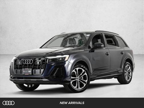 Waitomo Blue Metallic 2025 Audi Q7 45 Premium Plus