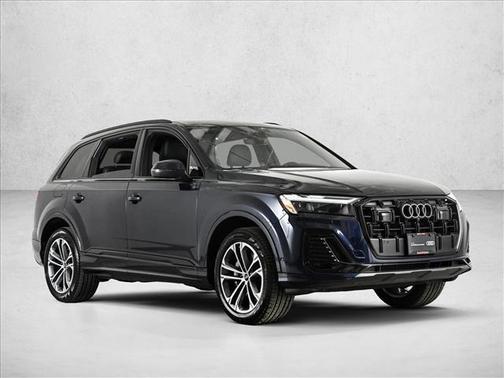 Waitomo Blue Metallic 2025 Audi Q7 45 Premium Plus