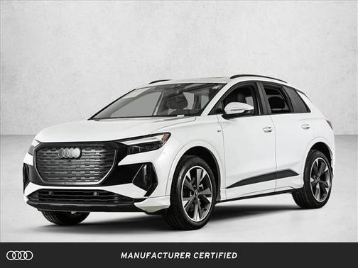 Glacier White Metallic 2023 Audi Q4 e-tron 50 Premium Plus