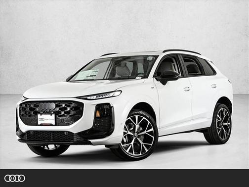 Glacier White Metallic 2026 Audi Q3 S line