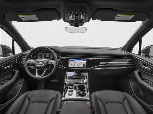 Glacier White Metallic 2026 Audi Q7 45 Premium