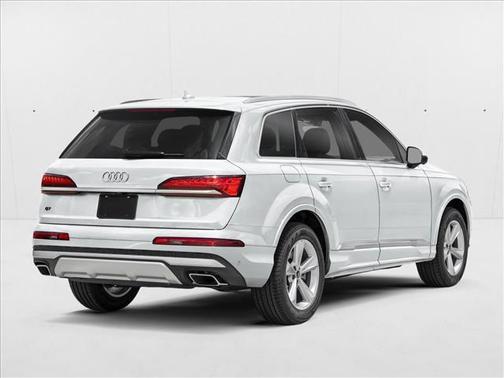 Glacier White Metallic 2026 Audi Q7 45 Premium