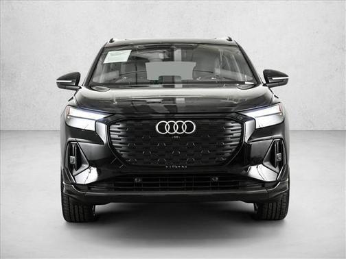 Mythos Black Metallic 2024 Audi Q4 e-tron 50 Premium Plus