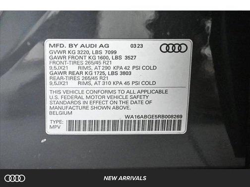 2024 Audi Q8 e-tron Premium