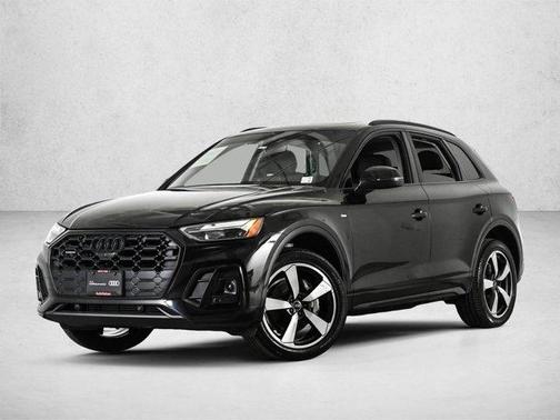 Mythos Black Metallic 2023 Audi Q5 45 S line Premium Plus