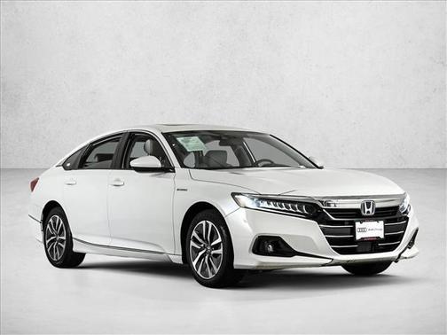 Platinum White Pearl 2021 Honda Accord Hybrid EX