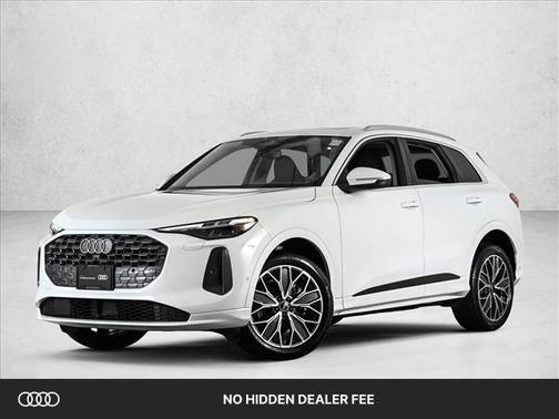 Glacier White Metallic 2025 Audi Q5 2.0T quattro Premium