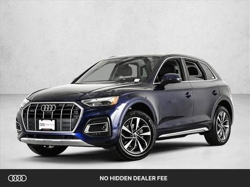 Navarra Blue Metallic 2021 Audi Q5 40 Premium Plus