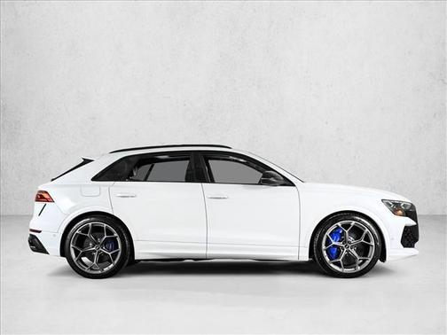 Glacier White Metallic 2026 Audi RS Q8 performance