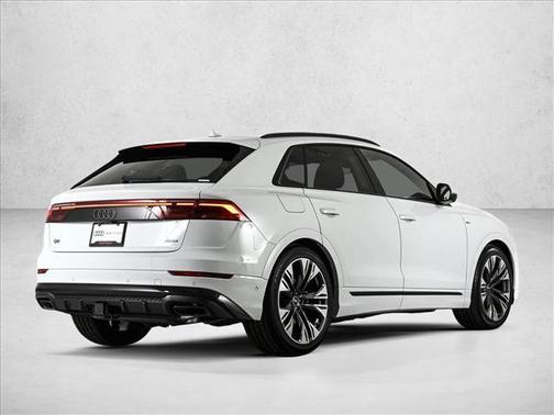 Glacier White Metallic 2026 Audi Q8 Premium Plus