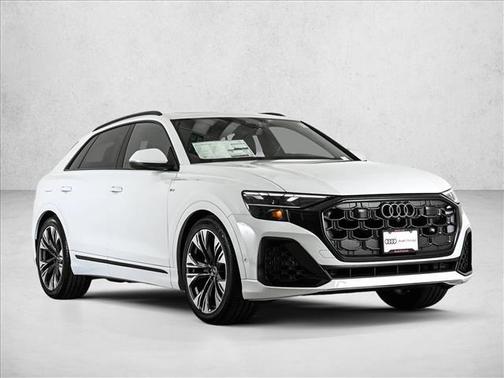 Glacier White Metallic 2026 Audi Q8 Premium Plus