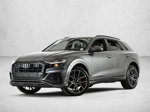 Daytona Gray Pearl Effect 2019 Audi Q8 Prestige