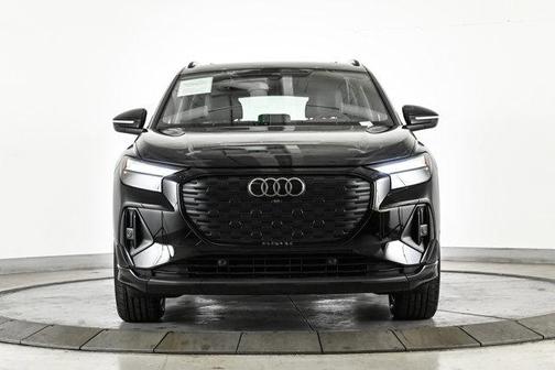 Mythos Black Metallic 2023 Audi Q4 e-tron 50 Premium Plus