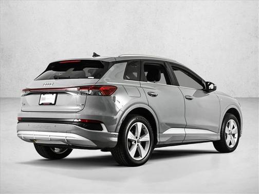 Pebble Gray 2024 Audi Q4 e-tron 50 Premium Plus