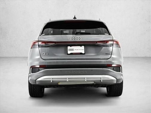 Pebble Gray 2024 Audi Q4 e-tron 50 Premium Plus