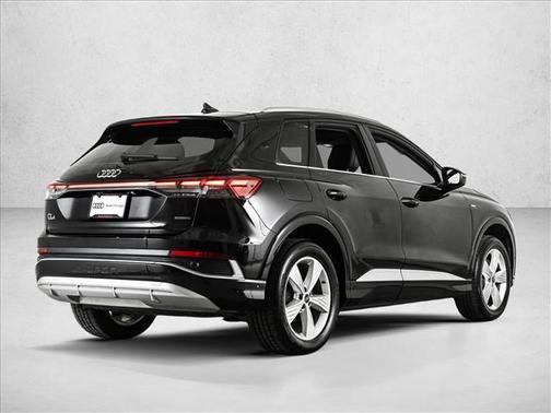 Mythos Black Metallic 2023 Audi Q4 e-tron 50 Premium Plus