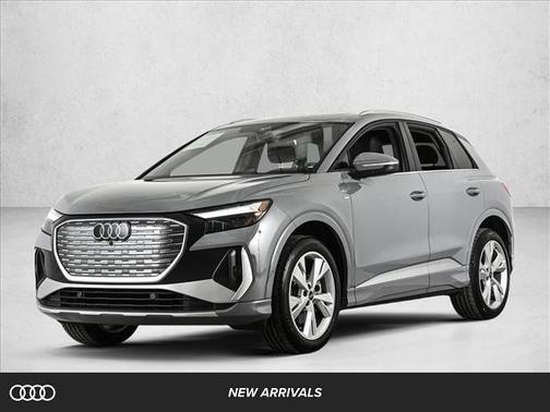 Pebble Gray 2023 Audi Q4 e-tron 50 Premium Plus