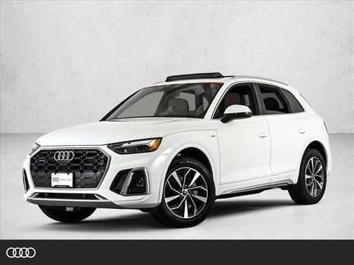 Ibis White 2023 Audi Q5 45 S line Premium Plus