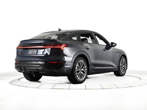 Plasma Blue Metallic 2024 Audi Q8 e-tron S line Premium