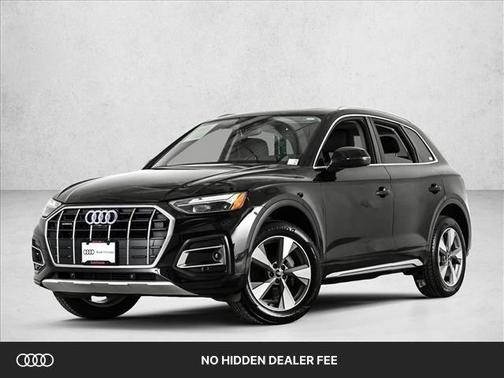 Brilliant Black 2023 Audi Q5 40 Premium Plus