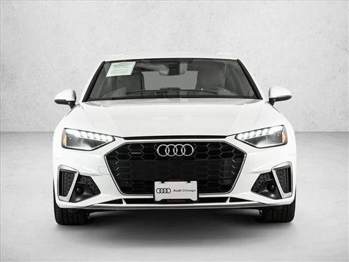 Ibis White 2023 Audi A4 45 S line Premium Plus