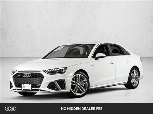 Ibis White 2023 Audi A4 45 S line Premium Plus
