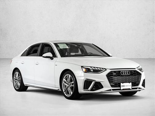 Ibis White 2023 Audi A4 45 S line Premium Plus