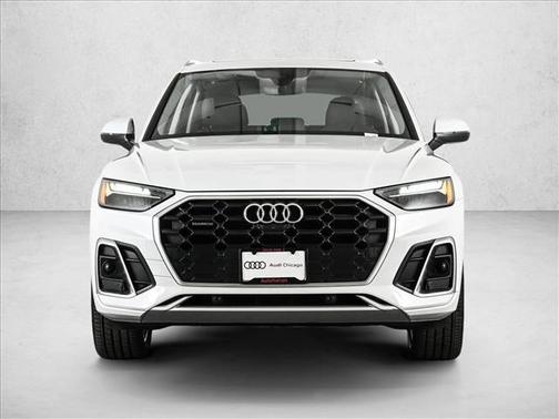 Glacier White Metallic 2023 Audi Q5 45 S line Premium Plus