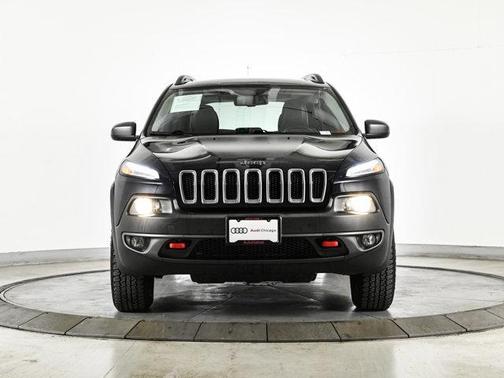 True Blue Pearlcoat 2015 Jeep Cherokee Trailhawk