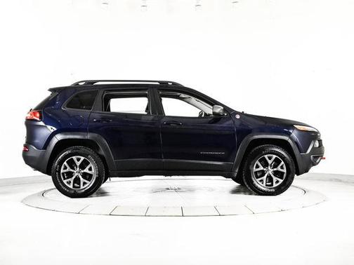 True Blue Pearlcoat 2015 Jeep Cherokee Trailhawk