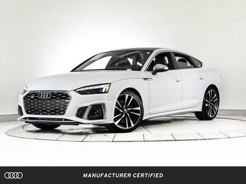 Glacier White Metallic 2024 Audi S5 3.0T Premium