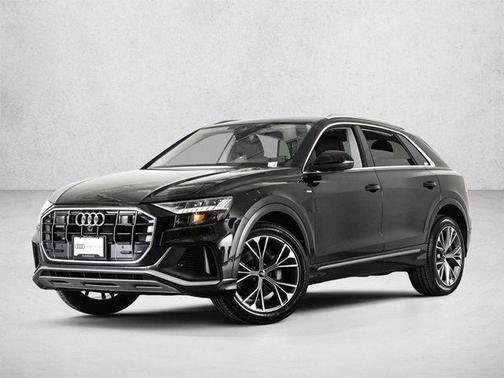 Mythos Black Metallic 2023 Audi Q8 55 Premium Plus