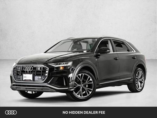 Mythos Black Metallic 2023 Audi Q8 55 Premium Plus